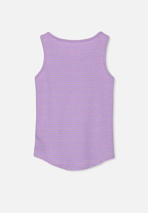 Cotton On - Brooke singlet sleeveless - lilac