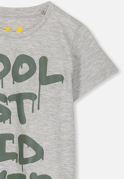 Cotton On - Max short sleeve tee - grey