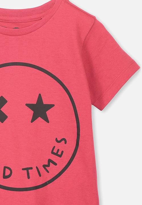 Cotton On - Max short sleeve tee - red