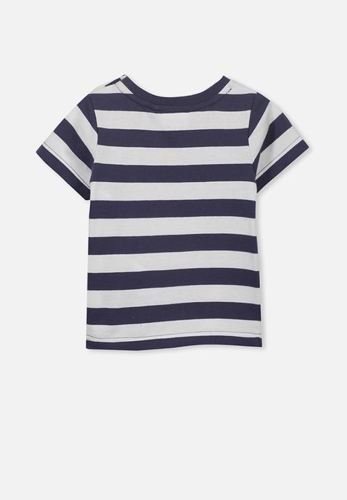 Cotton On - License Freddie ss tee - navy & white