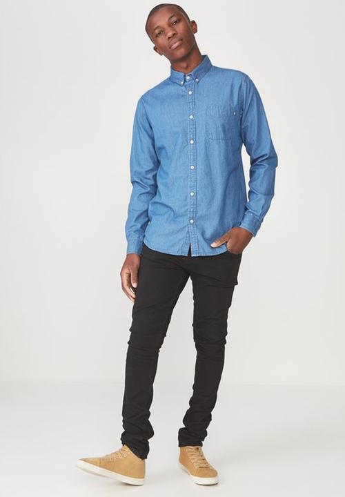 Cotton On - Brunswick shirt  - blue