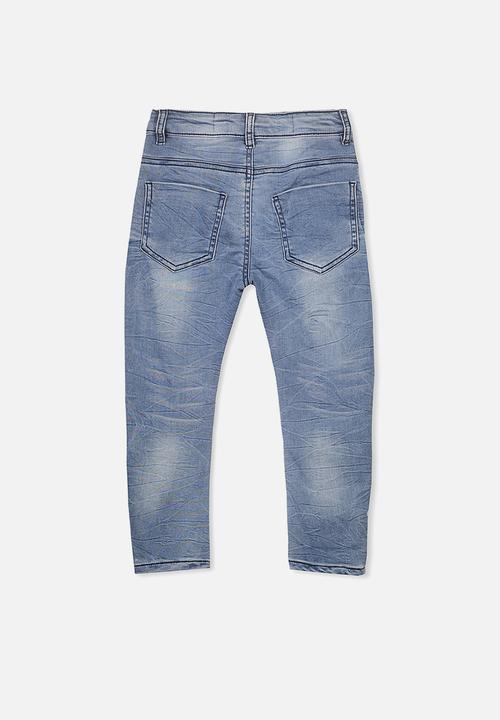 Cotton On - Joseph slouch pants - blue