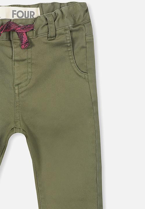 Cotton On - Joseph slouch pants - green