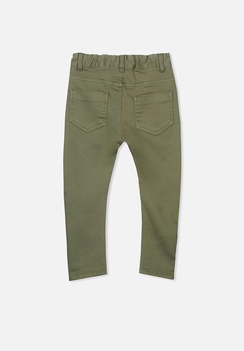Cotton On - Joseph slouch pants - green