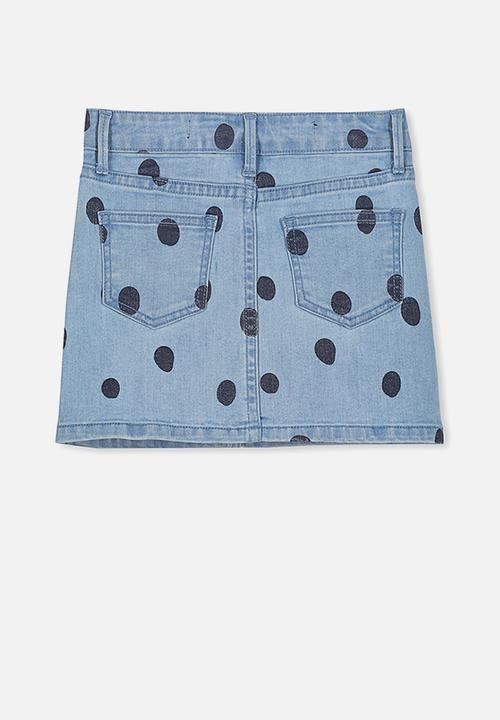 Cotton On - Francie denim skirt - blue