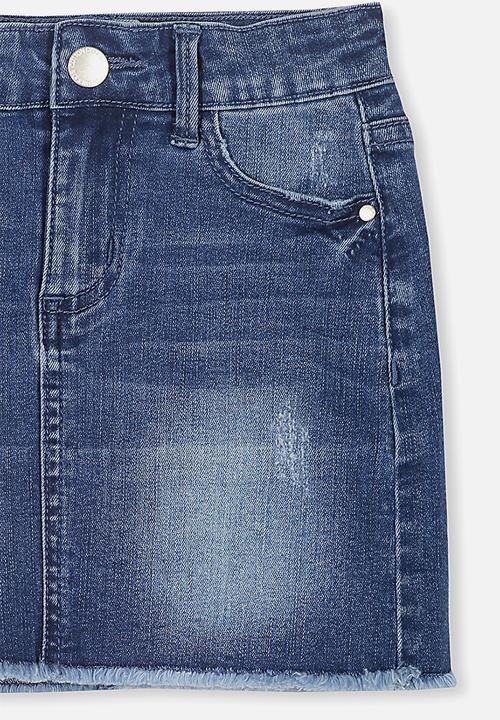 Cotton On - Francie denim skirt - navy