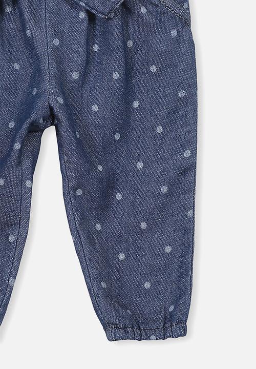 Cotton On - Jenna jogger pants - blue