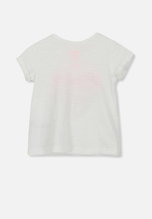 Cotton On - Ginger short sleeve tee - white