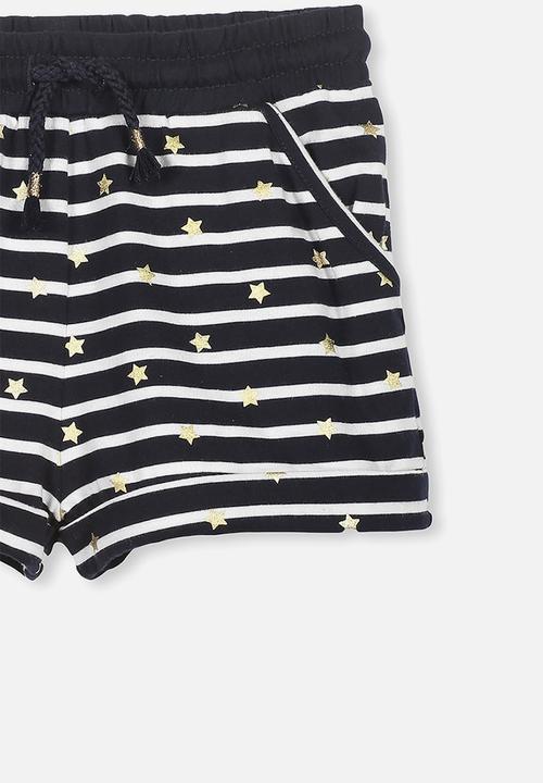 Cotton On - Nila knit shorts - navy