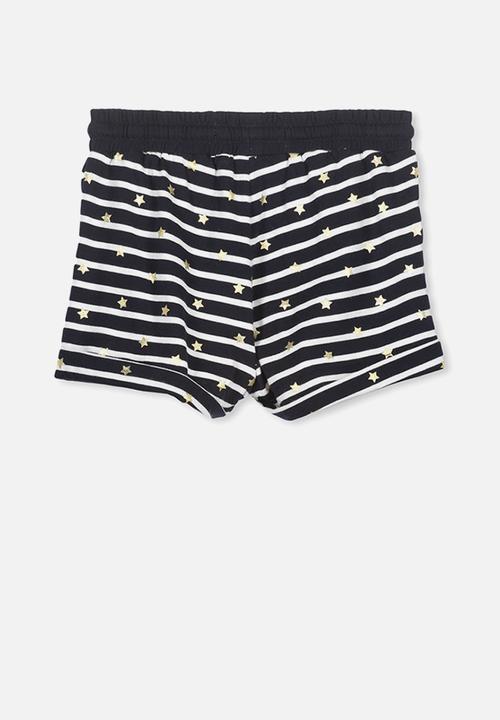 Cotton On - Nila knit shorts - navy