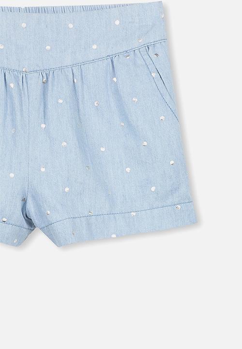 Cotton On - Callie shorts - blue
