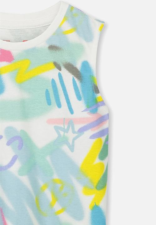 Cotton On - Orson tank sleeveless tee - multi