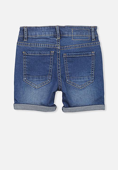 Cotton On - Pacey denim shorts - blue