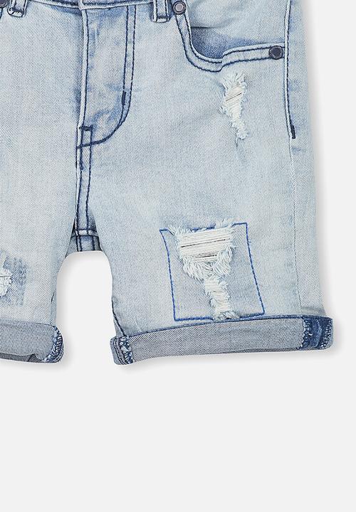 Cotton On - Pacey denim shorts - blue