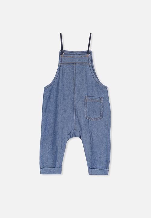 Cotton On - Robby overall - blue