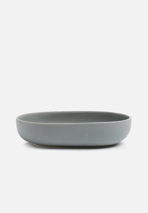 Urchin Art - Tonic platter set - black & grey