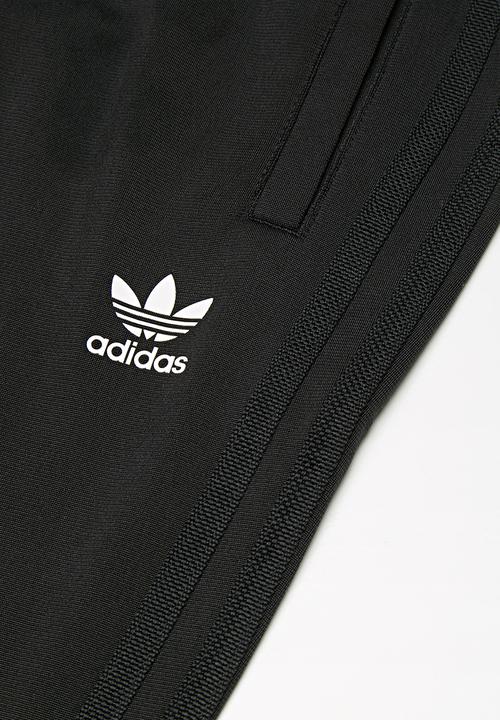 adidas Originals - Graphic tracksuit - black & grey 