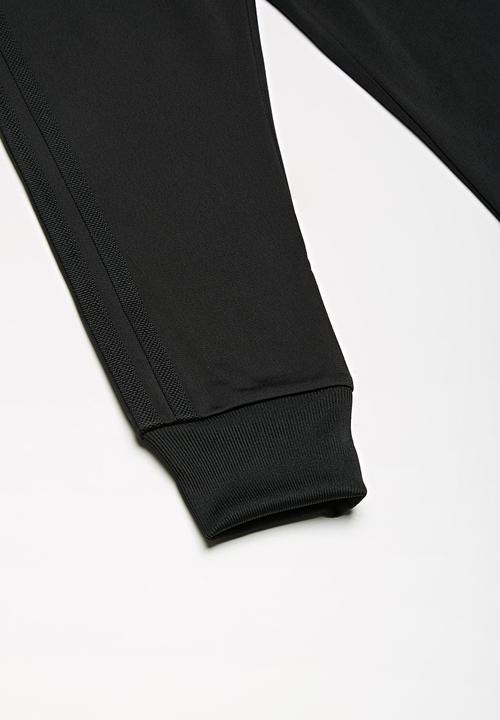 adidas Originals - Graphic tracksuit - black & grey 