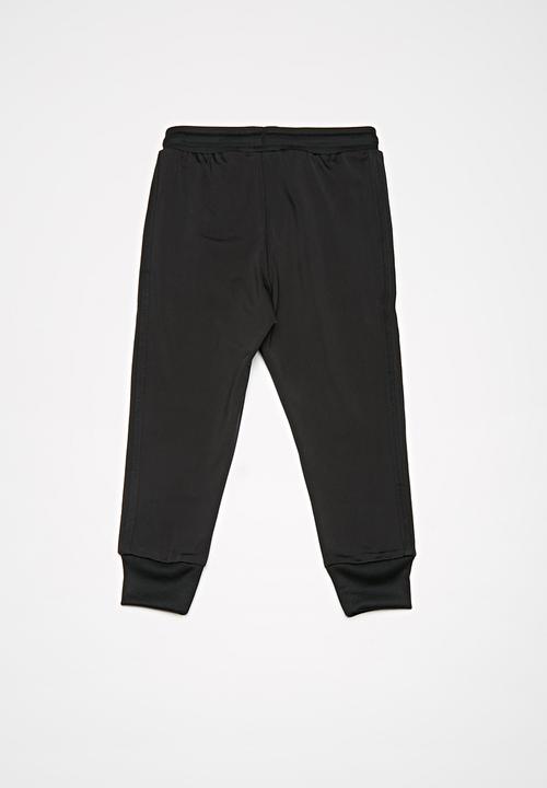 adidas Originals - Graphic tracksuit - black & grey 