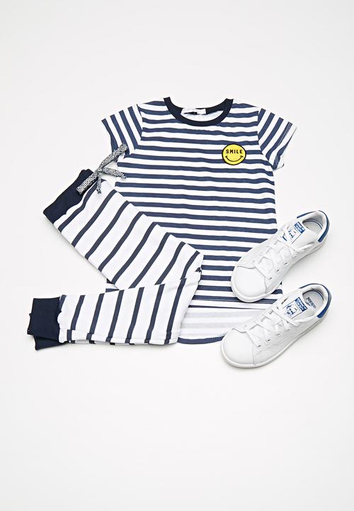 dailyfriday - 2 pack embroidered tees - multi 