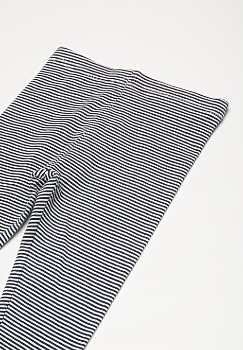 Cotton On - Huggie tights - navy & white 
