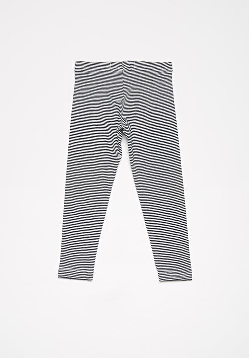 Cotton On - Huggie tights - navy & white 