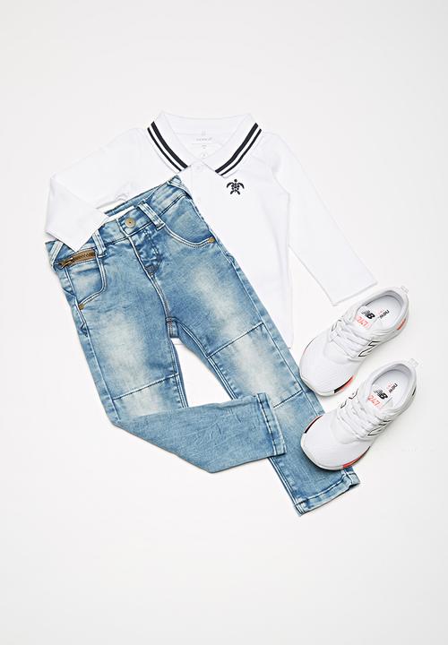 Name It - Kids boys denim jeans - blue 