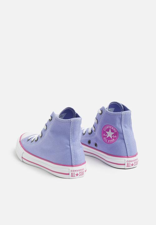 Converse - Infant Chuck Taylor all star hi - purple 