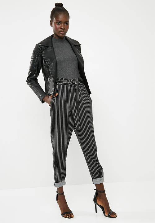 dailyfriday - Turtle neck 2 pack bodysuits - white & charcoal 