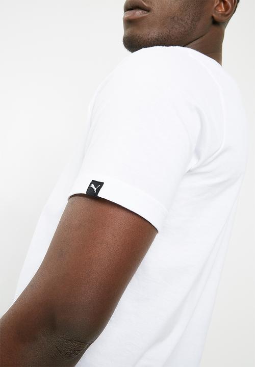 PUMA - ESS tee - white 