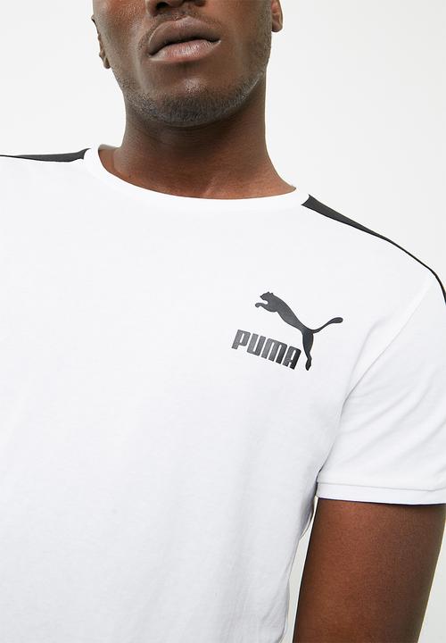 PUMA - Classic tee slim  - white