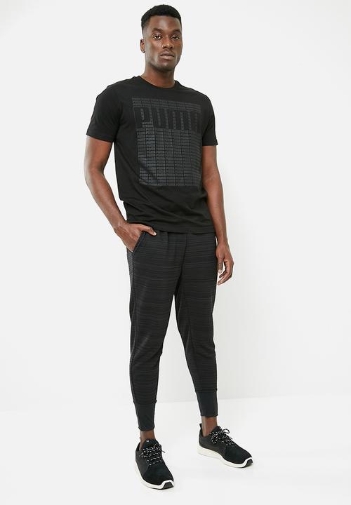 PUMA - Wording tee - black