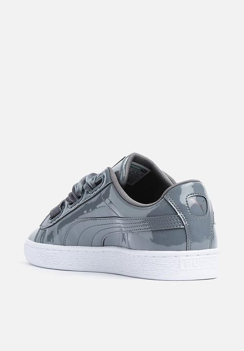 PUMA - Basket Heart patent - iron gate