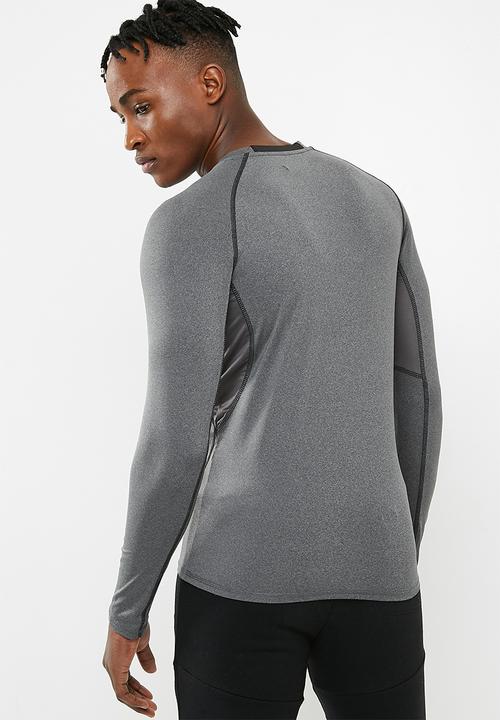 basicthread - Poly stretch panel tee - grey 