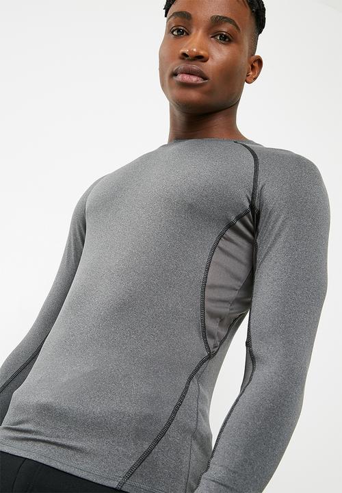 basicthread - Poly stretch panel tee - grey 