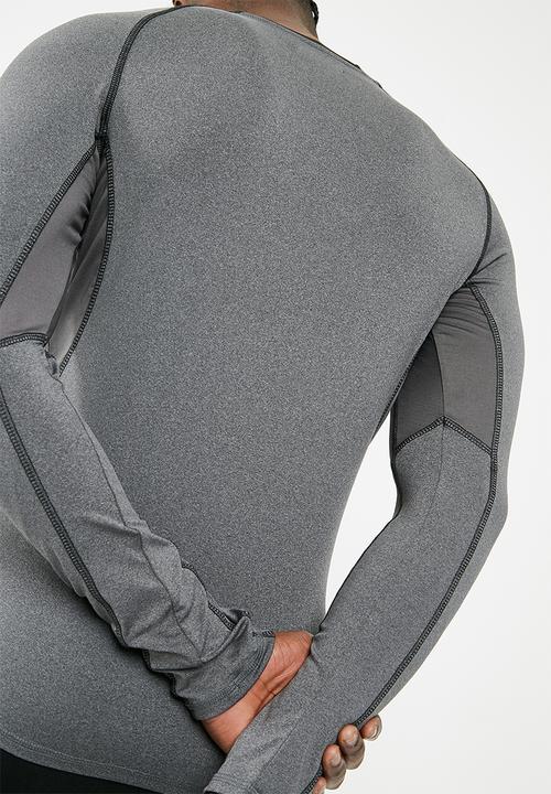 basicthread - Poly stretch panel tee - grey 