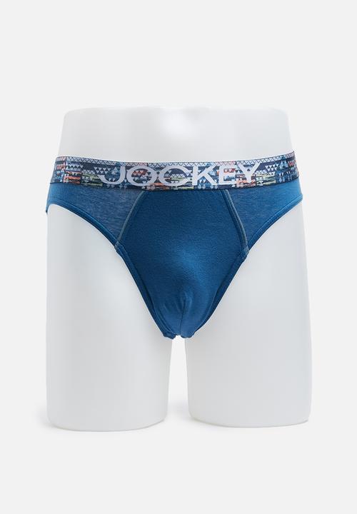 Jockey - Plain 3 pack briefs - multi
