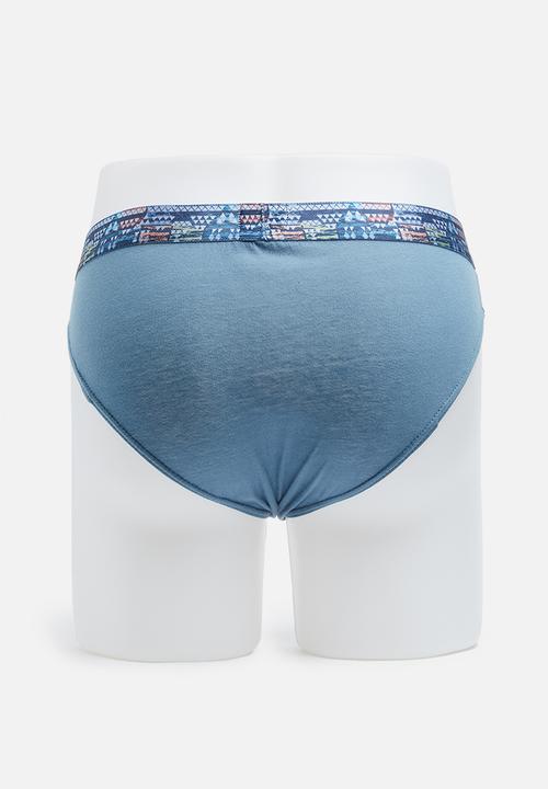 Jockey - Plain 3 pack briefs - multi