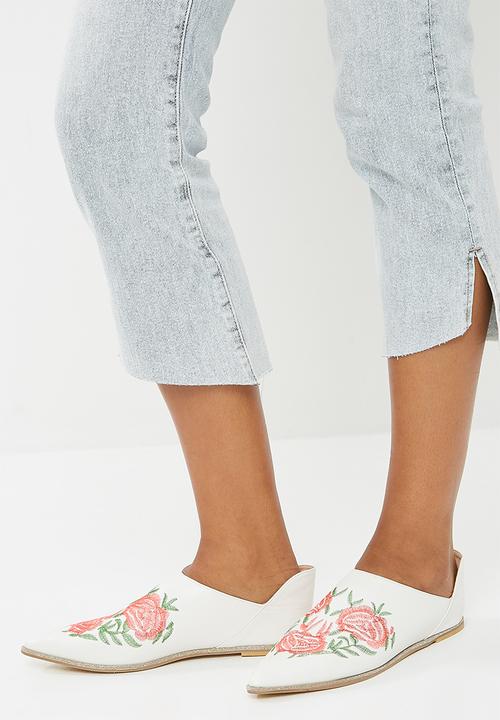 Footwork - Tabitha slip-on - white 