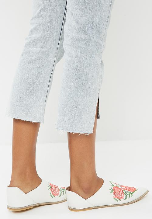 Footwork - Tabitha slip-on - white 