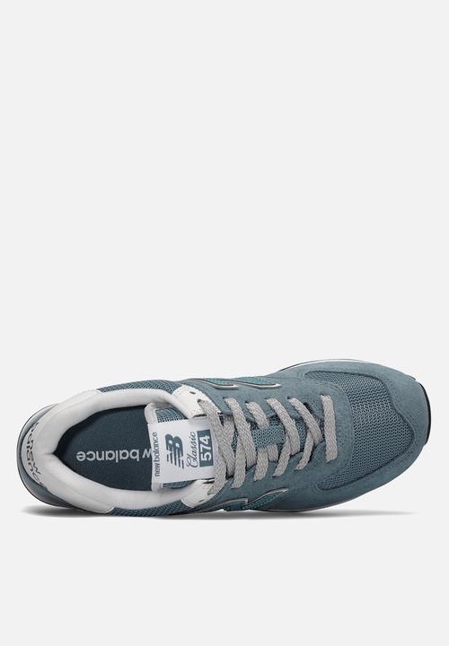New Balance  - WL574CRB - teal / white