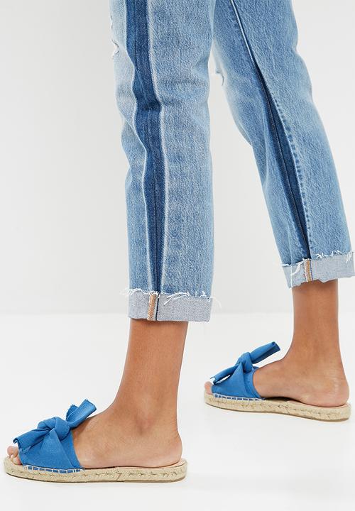 Espadril - Espadrille Knot Slide - blue 