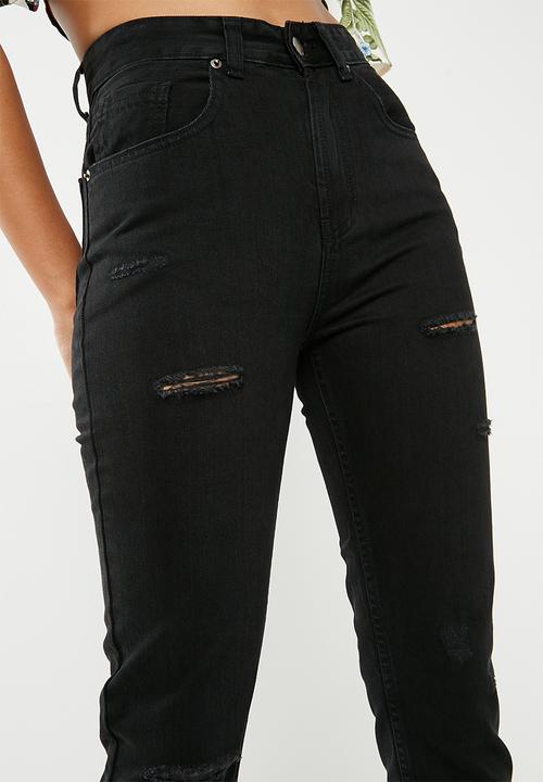 dailyfriday - Classic mom jeans - black 
