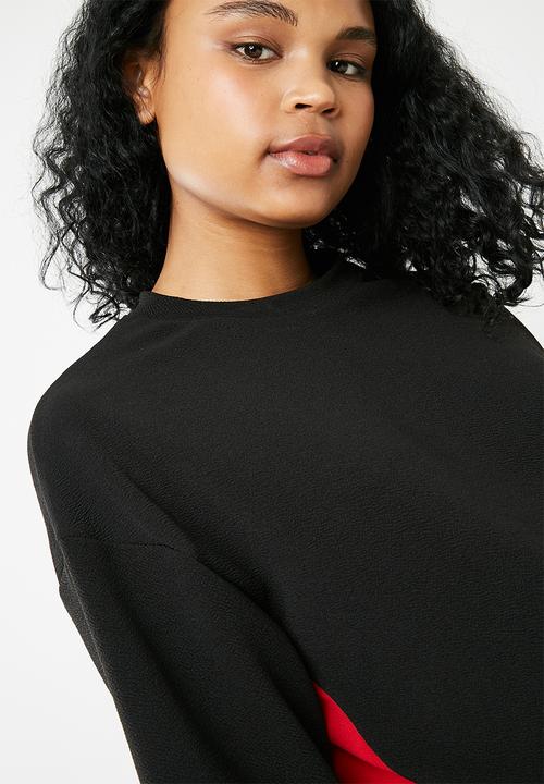Superbalist - Boxy sport tee - black