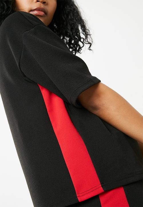 Superbalist - Boxy sport tee - black