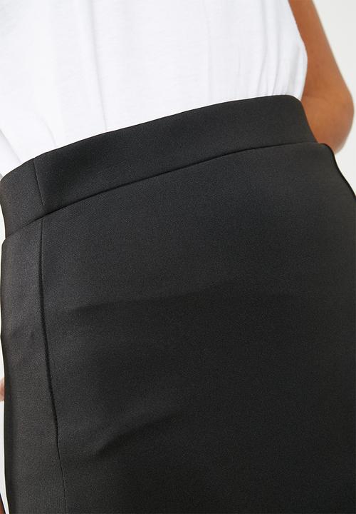 Superbalist - Bodycon skirt with contrast stripe - black 