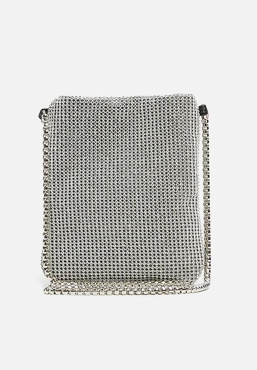 diamante cross body bag