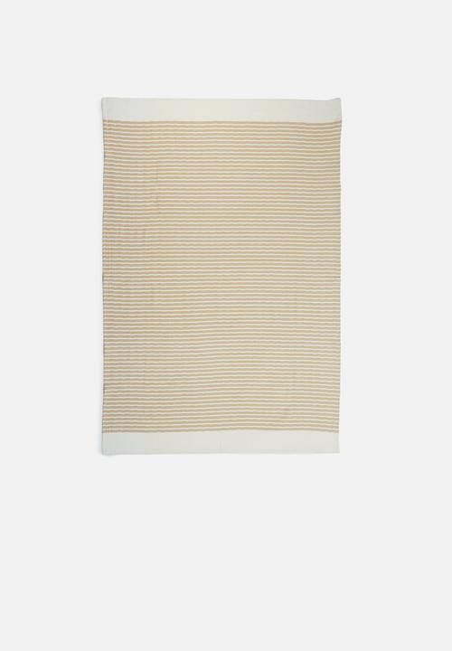 Hertex Haus - Laguna towel - star fish mustard