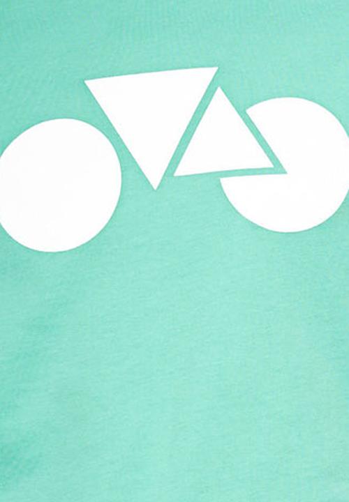 A Two-Wheeler Bender - Commuter Series Graphic Tee No FFC- Green