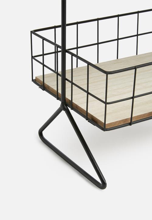 Present Time - Standing kitchen rack - black